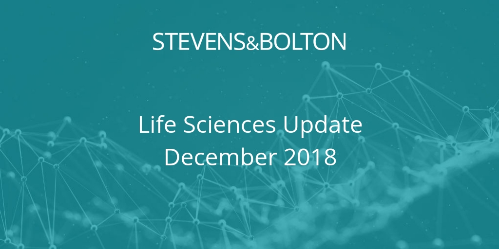 Life Sciences Update - December 2018