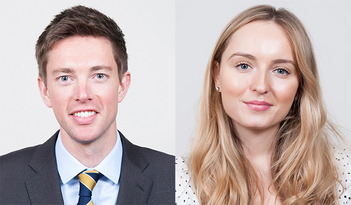 Matthew Peto and Rachel Tavroges-Hunter listed in eprivateclient Top 35 Under 35 