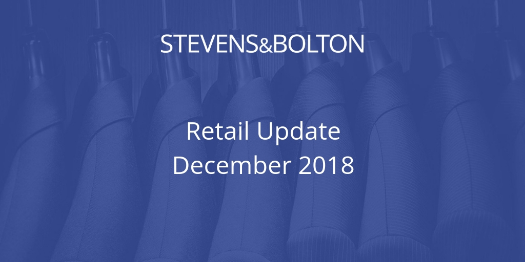 Retail Update - December 2018