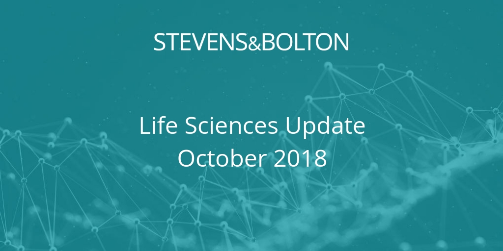 Life Sciences Update - October 2018