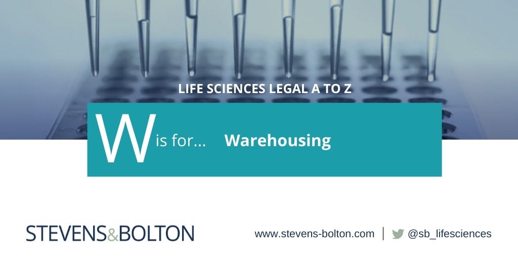 Life Sciences A to Z - "W" is for Warehousing